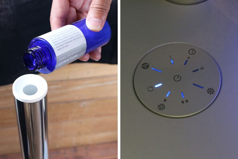 除菌・ホワイトダスト抑制性能が大幅にアップした、カドーの超音波式