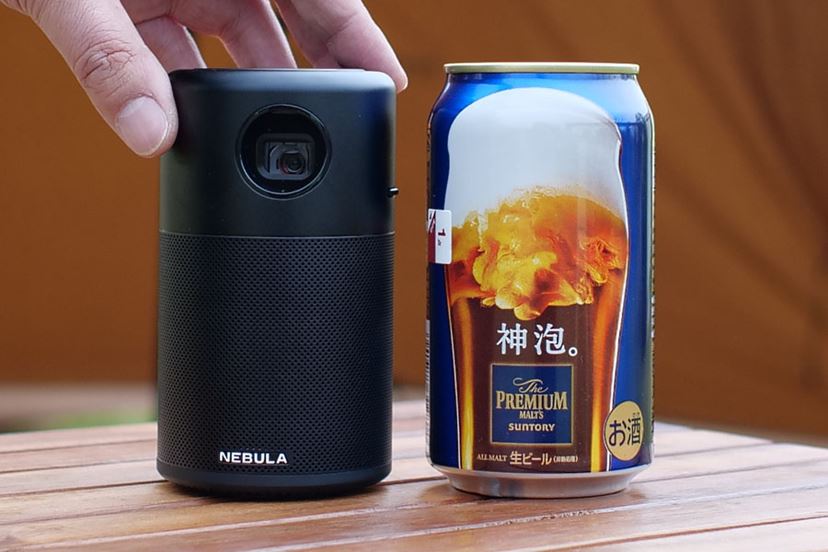 キャンプで使いたい小型プロジェクター「Nebula Capsule Pro」レビュー