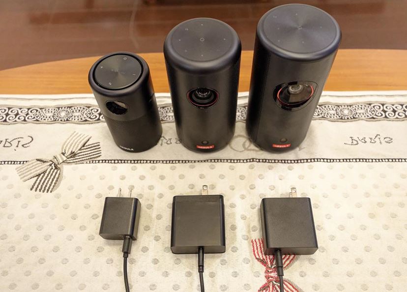 人気のモバイルプロジェクター「Nebula Capsule」シリーズはどれを買え