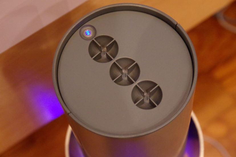 フィルターレス”で0.1μm未満の粒子も99.9％以上捕集する「イオンフロー