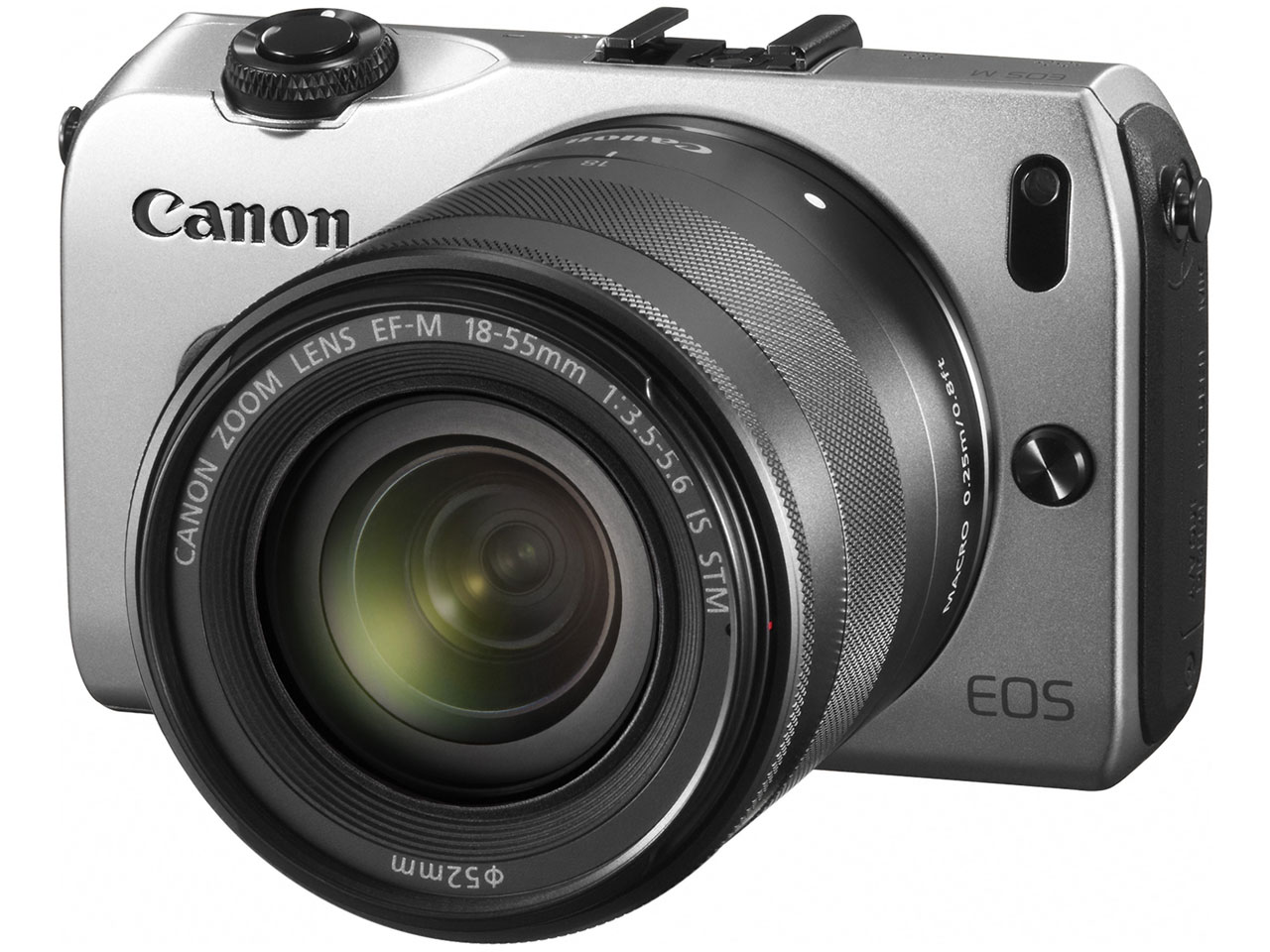 CANON EOS M EF-M18-55 IS STM レンズキット [シルバー] 価格比較