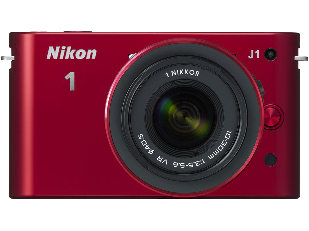 ニコン Nikon 1 J1 標準ズームレンズキット [レッド] 価格比較 - 価格.com
