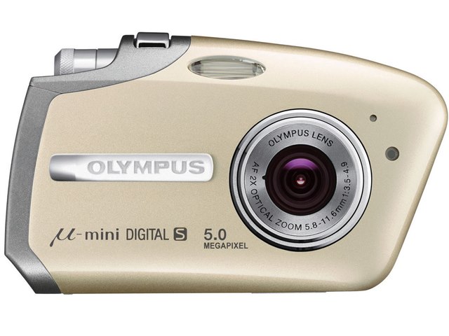 OLYMPUS μ mini DIGITAL(ピクチャーカード128MB付) OLYMPUSの μ-mini
