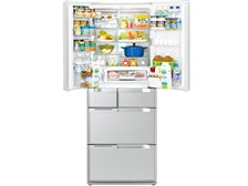 日立 フロストリサイクル冷却 真空チルドW R-A5700(XS) [クリスタル