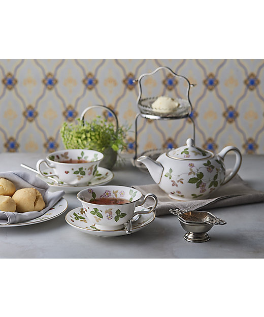 ワイルド ストロベリー ティーカップ＆ソーサー （ピオニー