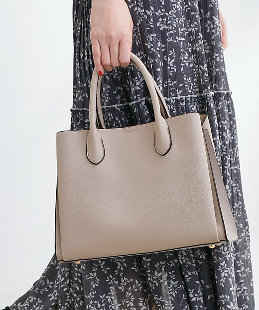 人間工学】中仕切りバイカラー2WAYトート（2002528696