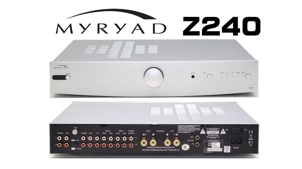 MYRYAD ミリヤド Z210 CDプレーヤー Z240 プリメインアンプ 音質評価