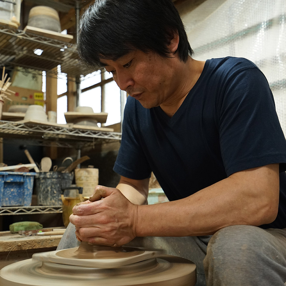 灰釉グラタン皿（大）【うつわと手仕事の店 研（敦賀研二）】※受注生産