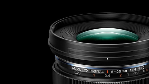 基本情報｜M.ZUIKO DIGITAL ED 8-25mm F4.0 PRO｜M.ZUIKO PRO｜ズーム