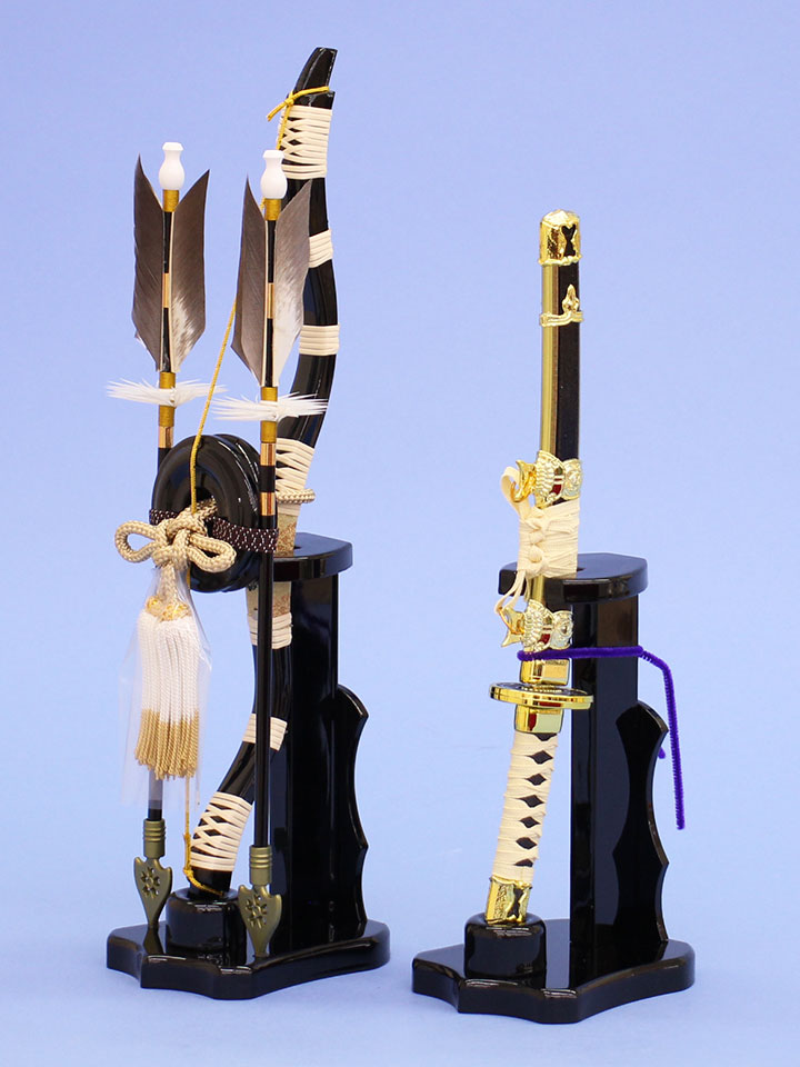 五月人形用付属品、弓太刀セット単品販売 11号古代 – 寿鳳人形の東芸