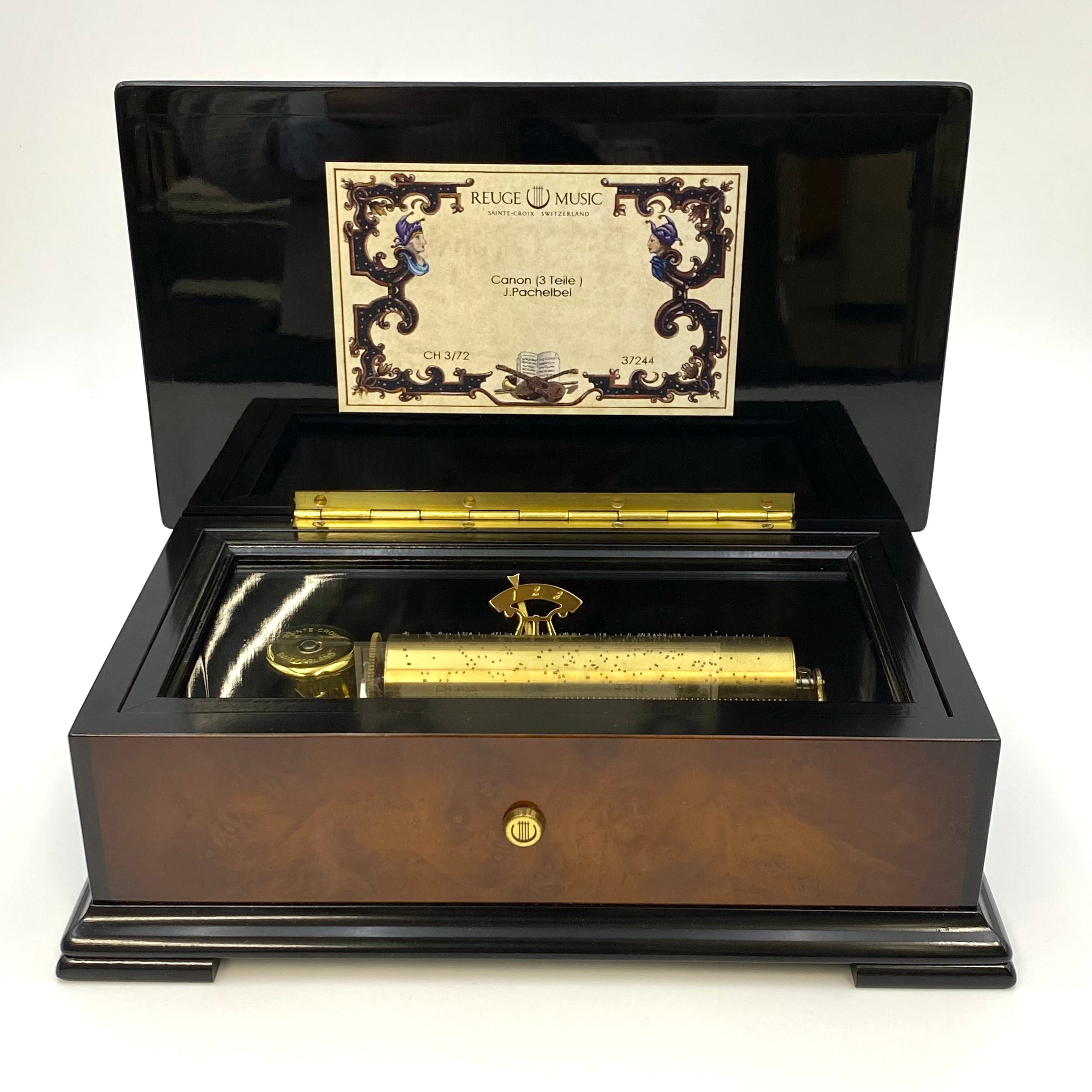 送料無料】REUGE（リュージュ）72弁 オルゴール カノン 3パート J