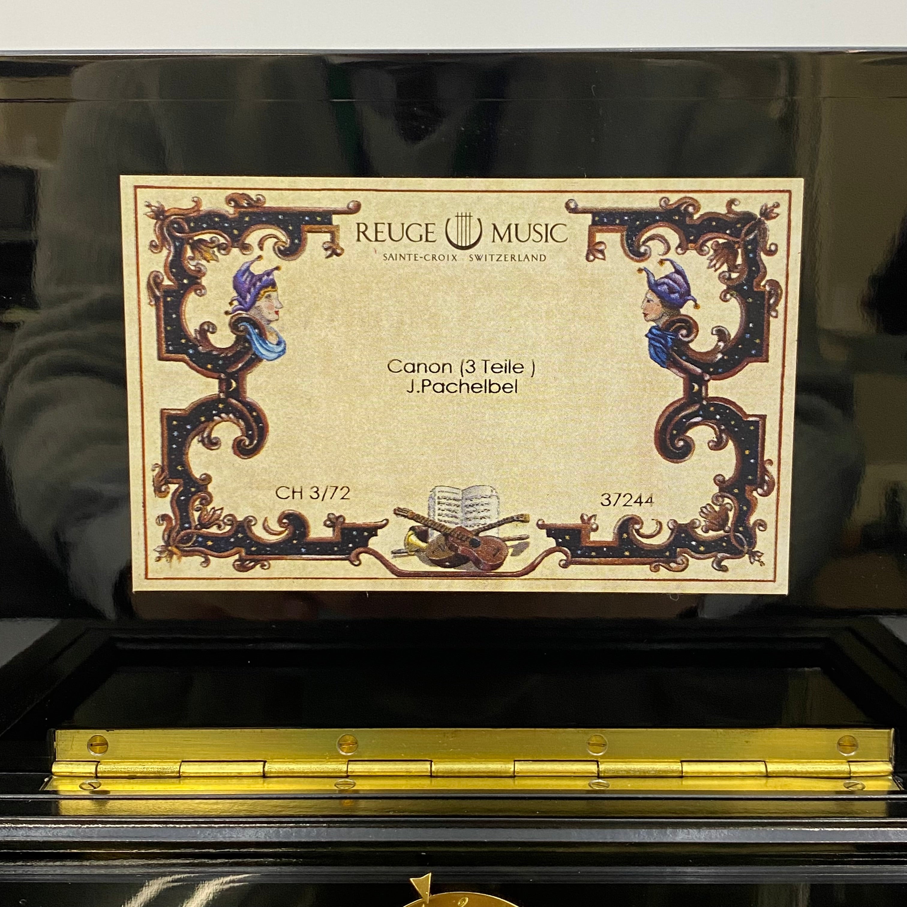 送料無料】REUGE（リュージュ）72弁 オルゴール カノン 3パート J