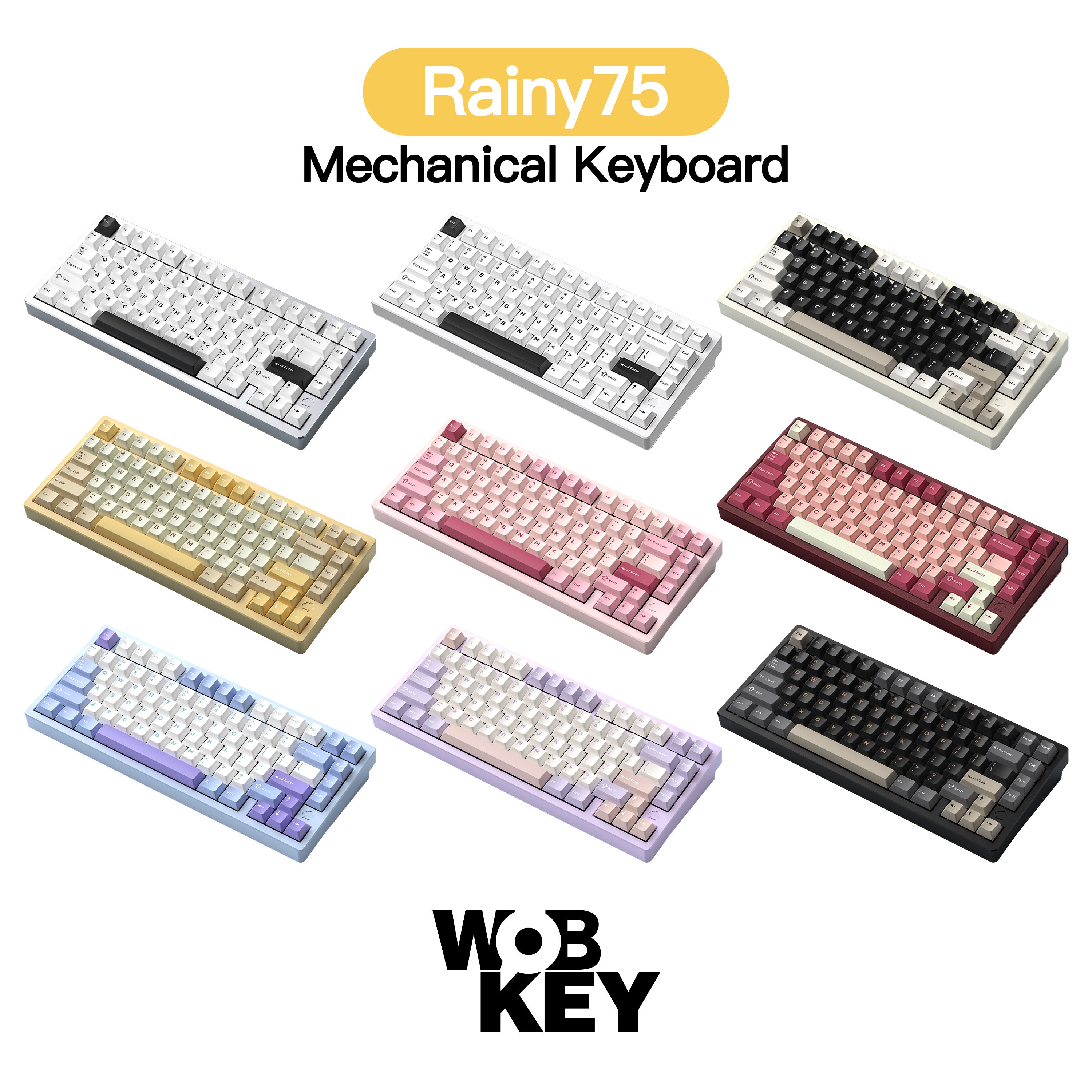 WOBKEY Rainy 75 [Mechanical Keyboard]