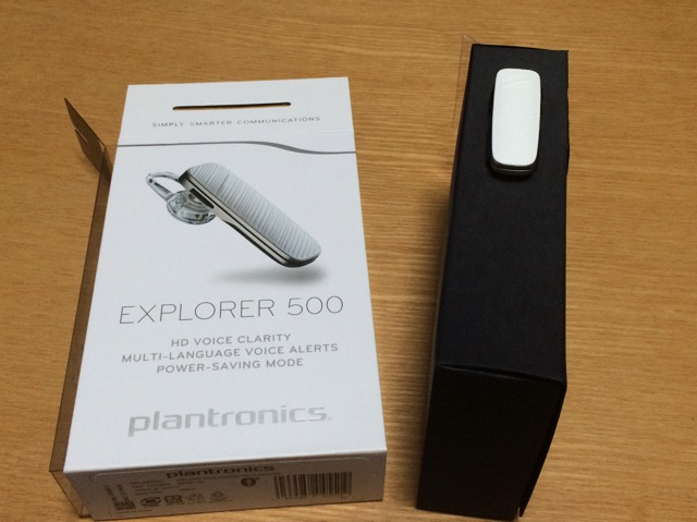 電池もちも良くおしゃれなBluetoothヘッドセット「PLANTRONICS