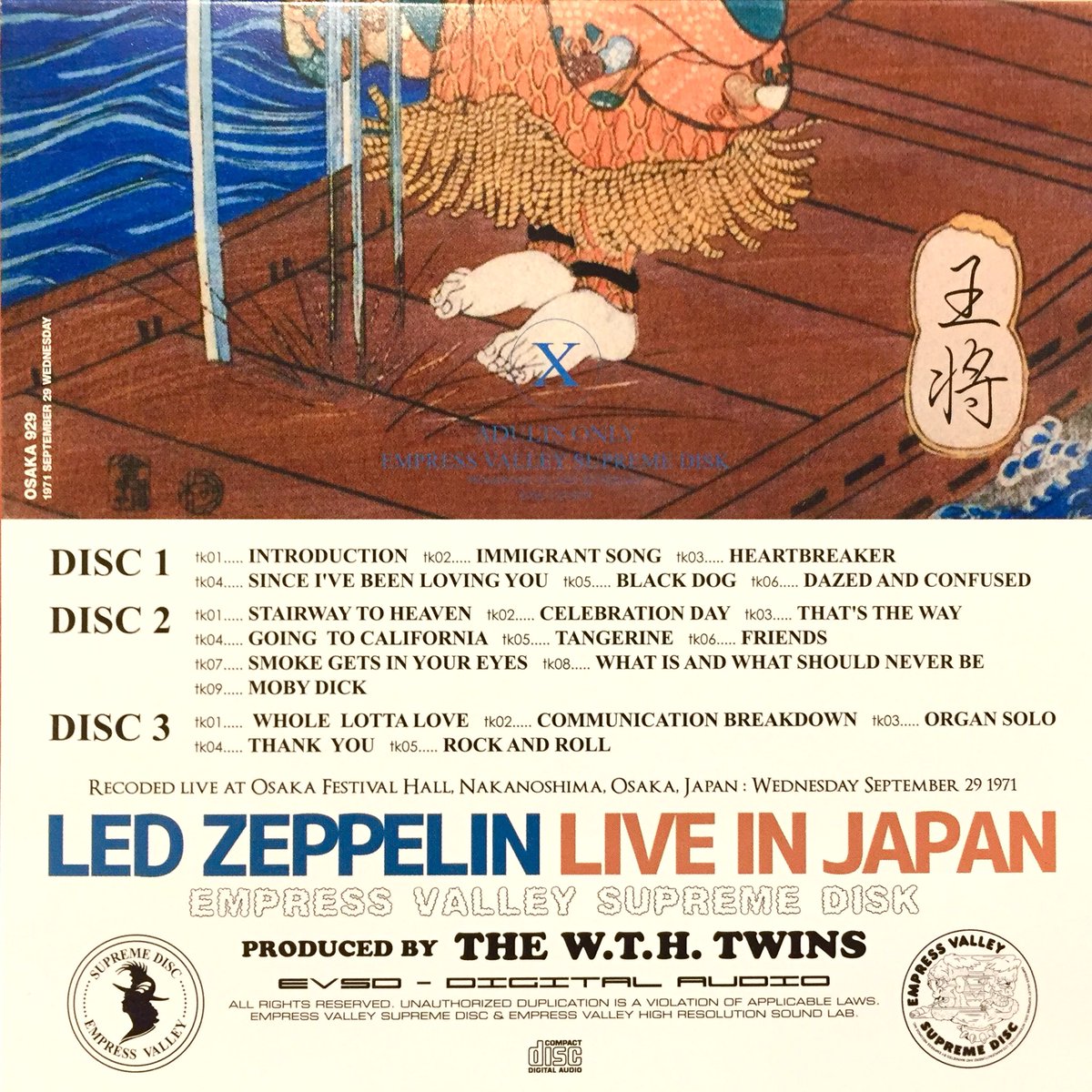 PHOTOS: The new soundboard bootleg of Led Zeppelin's September 29