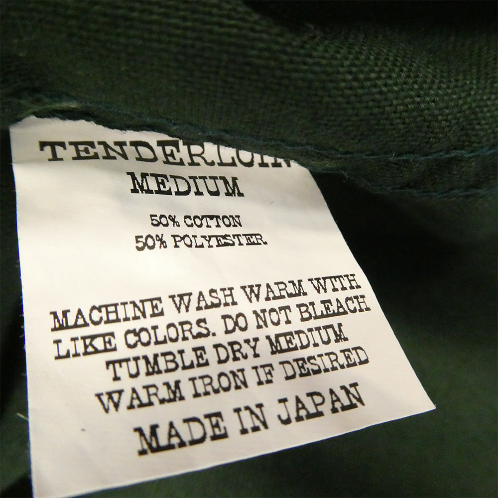 TENDERLOIN テンダーロイン T-BOWLS SHT 1 SHORT ロゴワッペン 半袖