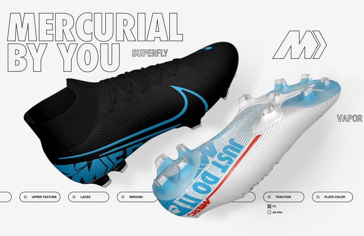 Nike By You】 マーキュリアルヴェイパー13 & スーパーフライ7