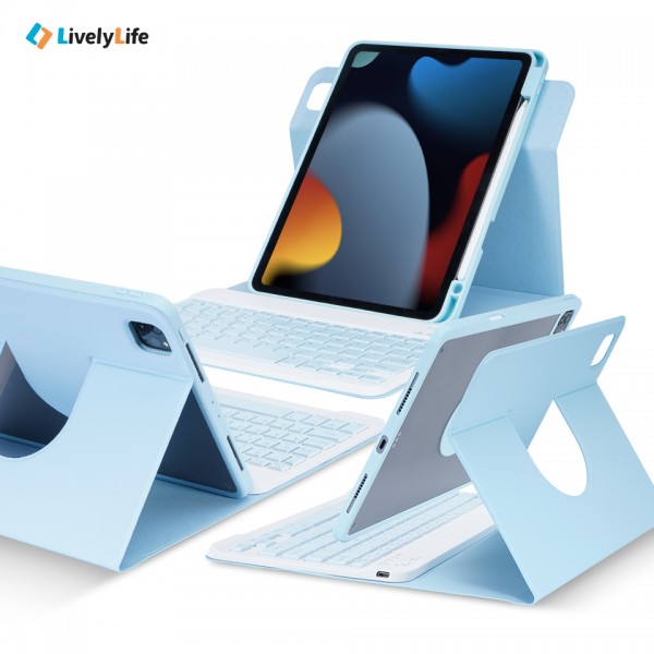 縦&横両用】ipad キーボード ケース 着脱式 iPad ケース カバー分離式
