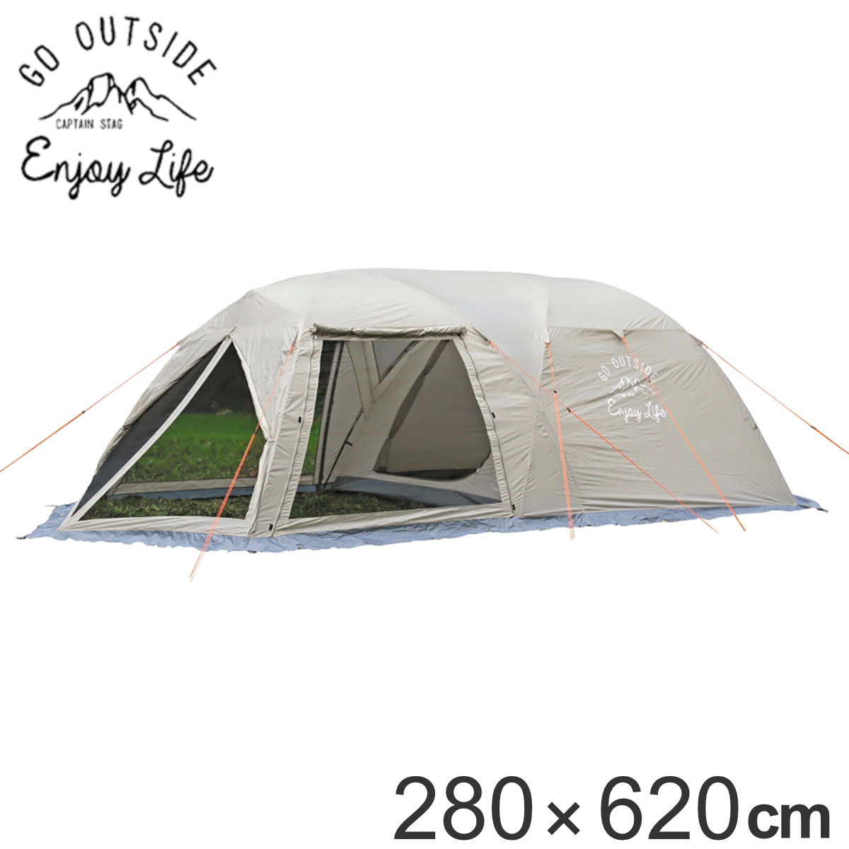 テント 5人用 6人用 スクリーンツールームドームテント モンテ