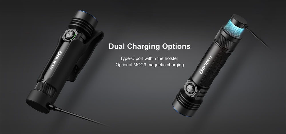 Olight Seeker 4 Pro 4600 lumen USB-C Rechargeable flashlight