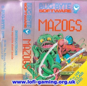 Lofi-Gaming Museum | Games: Mazogs (ZX81)