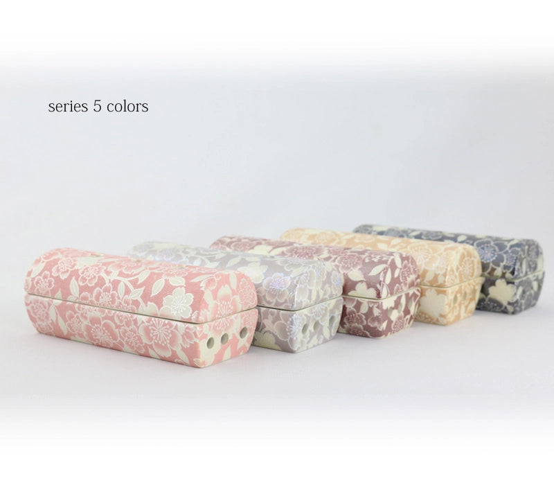 美濃焼仏具セット 花むすび 筒型香炉 桜 | 仏具の通販 | インテリア