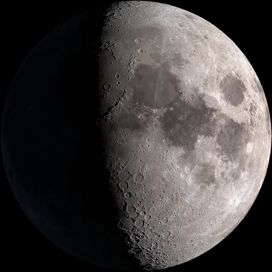 Moon phase on 14 May 2008