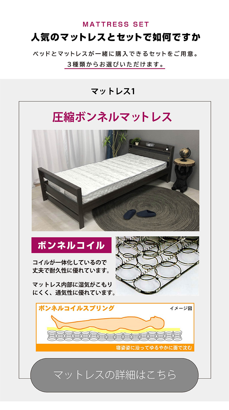 送料無料】ダブルベッド ジェリー-ART【高級ピロートップポケット