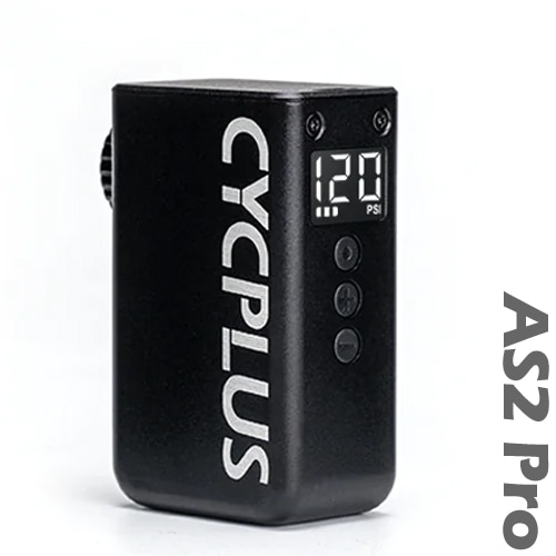 CYCPLUS TINYPUMP CUBE AS2PRO ブラック 空気圧計付き MAX120Psi 電動