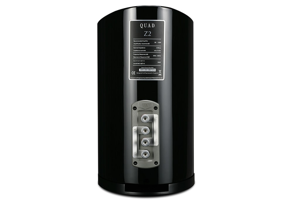 QUAD - Z-2/ピアノブラック（ペア）ブックシェルフスピーカー《JP