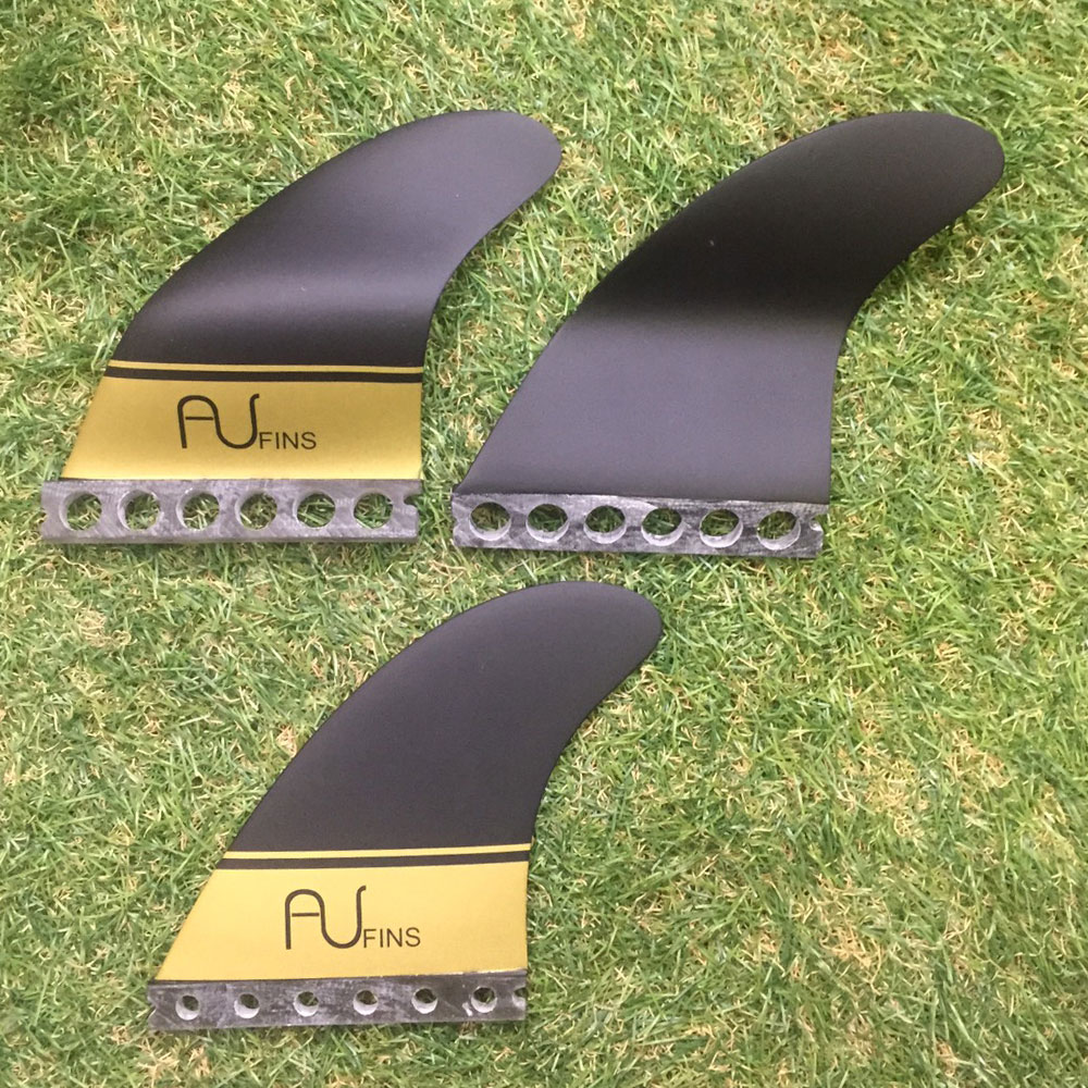 AU FIN エーユーフィン AU LR Thruster グラスフィン ブラック