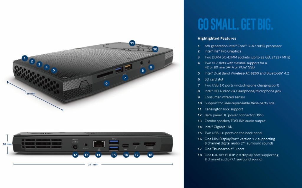 グラフィック機能を外付けで強化可能、Core i7搭載ゲーマー向けハイ