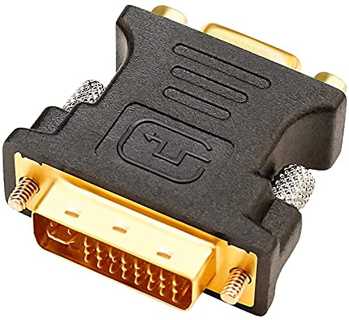 Amazon.co.jp: DTECH DVI-I (24+5) オス to VGA (ミニ D-Sub 15ピン