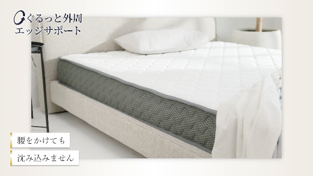 Amazon.co.jp: GOKUMIN マットレス ポケットコイル 厚さ20cm 高反発