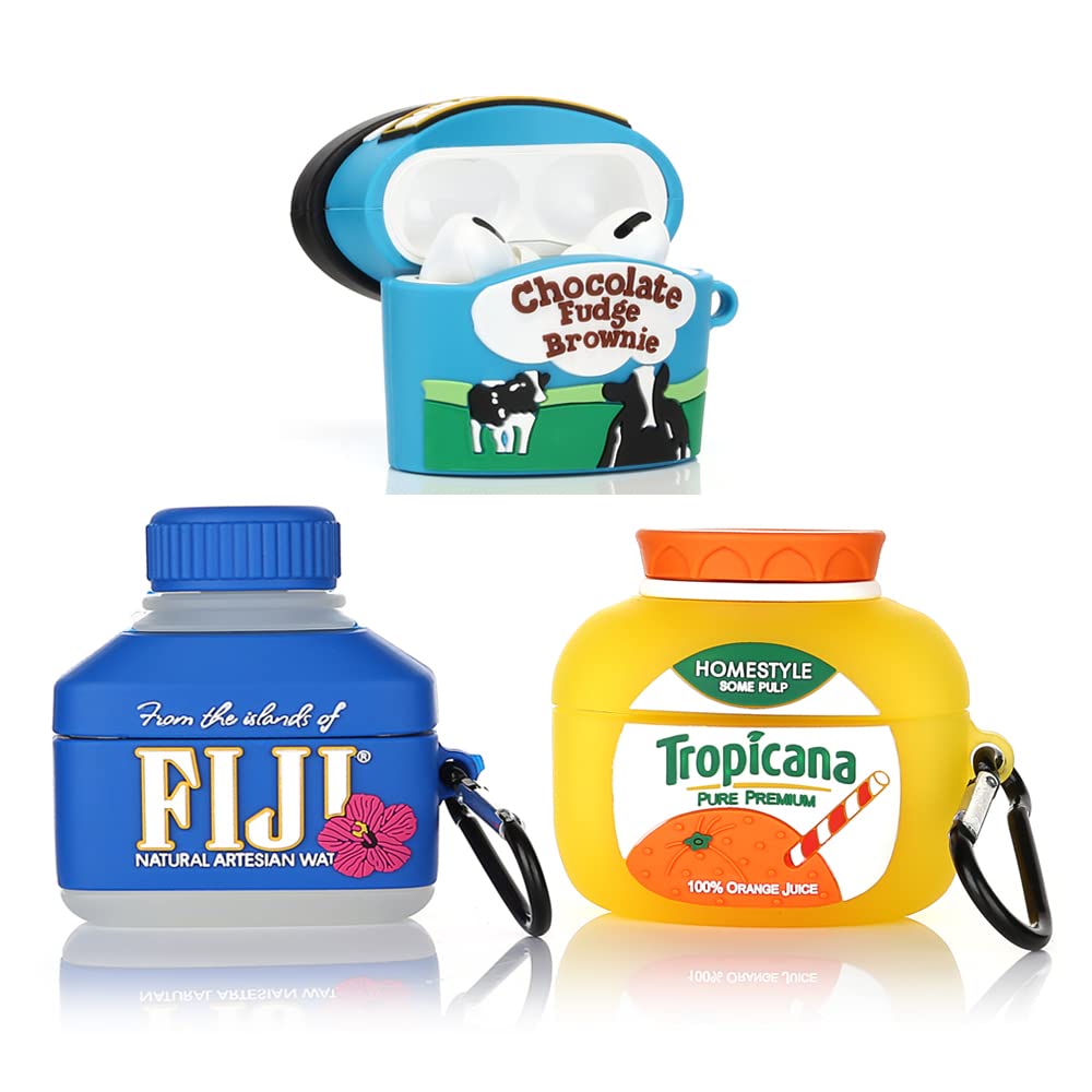 Amazon.com: (3Pack) Case for Airpods Pro, BGAANM Cartoon Silicone