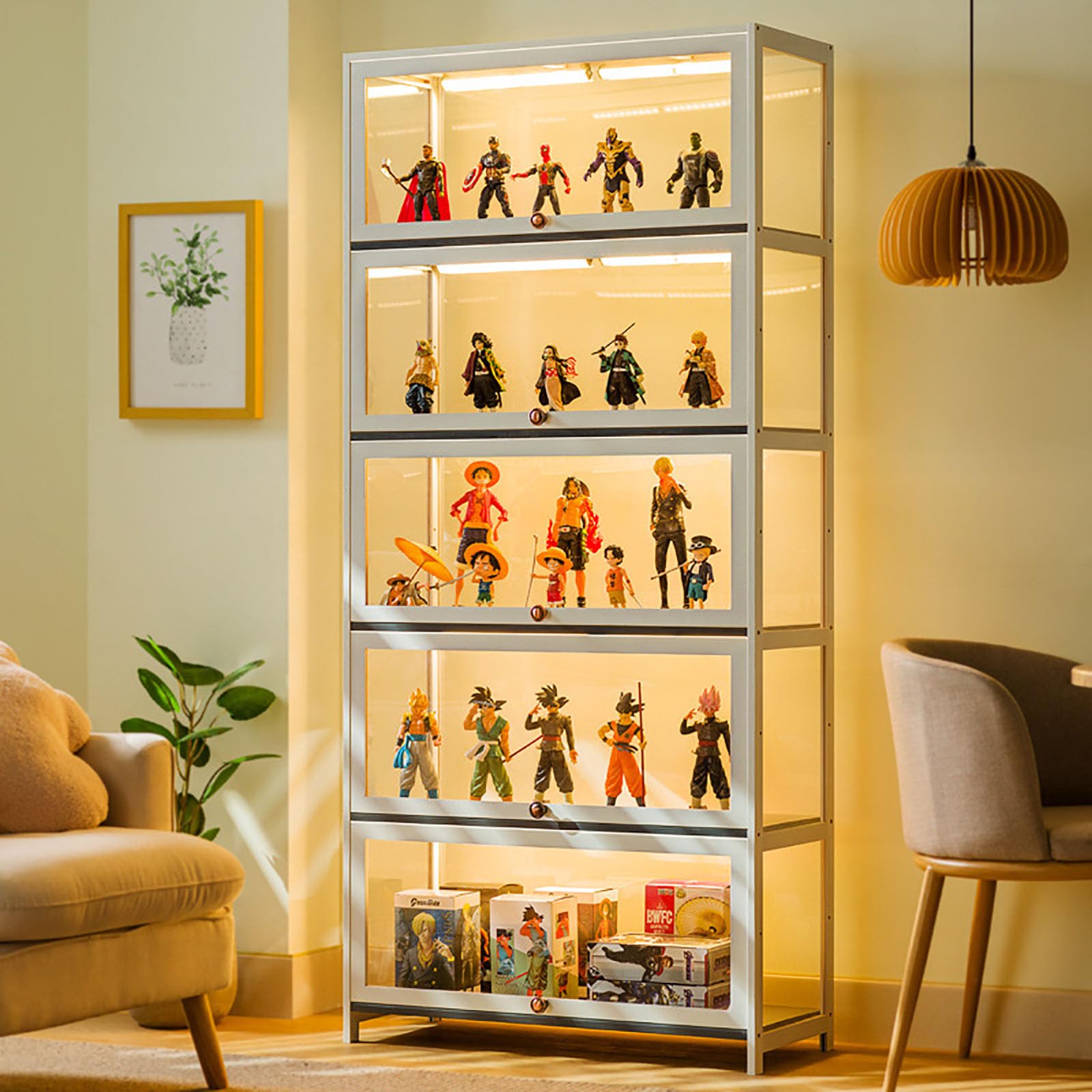 Amazon.co.jp: フィギュアケース アクリルケース フィギュア 棚 ショー