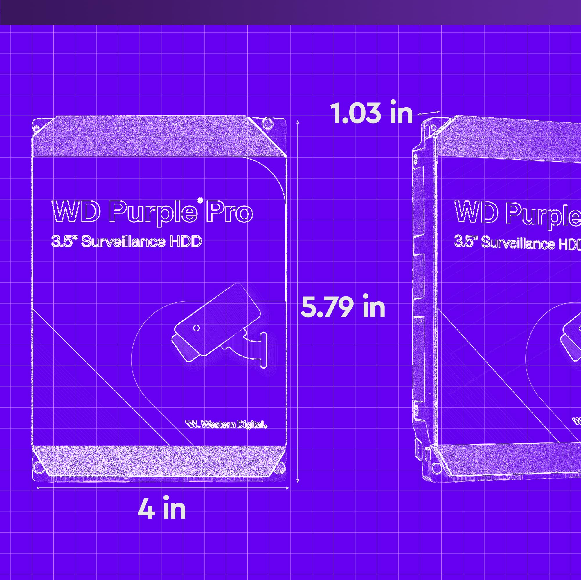 Amazon | Western Digital 22TB WD Purple Pro Surveillance 内蔵