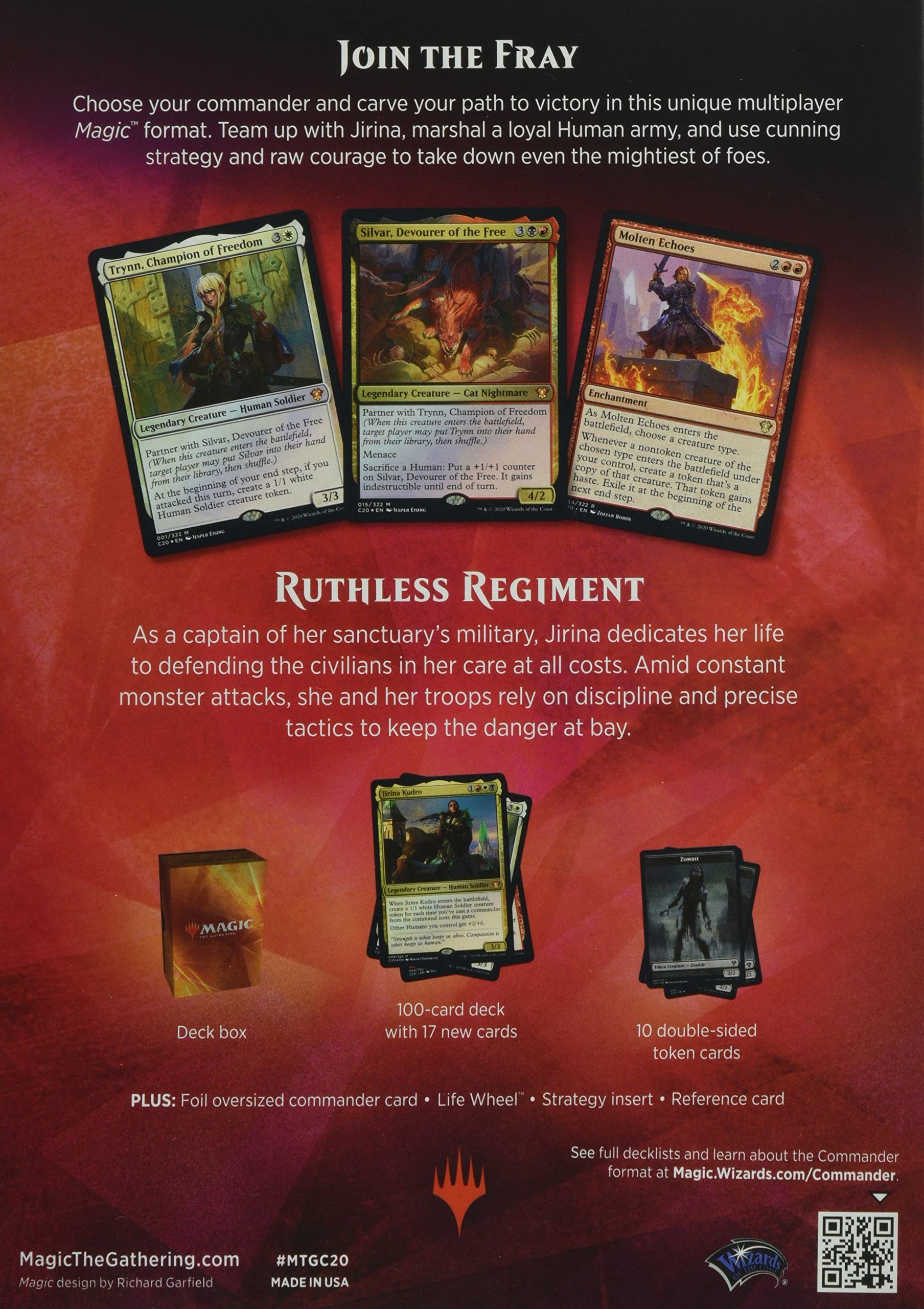 Amazon.co.jp: MTG マジック:ザ・ギャザリング 統率者2020 無慈悲な