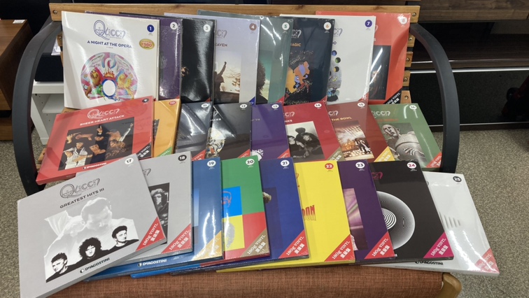 デアゴスティーニ「QUEEN・LPレコードセット（180g重量盤レコード