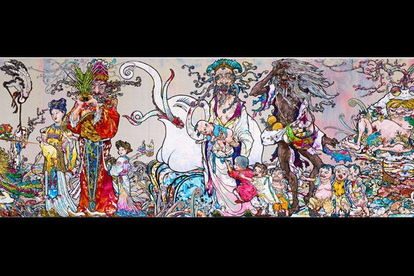 Takashi Murakami · Stepping on the Tail of a Rainbow | by ART