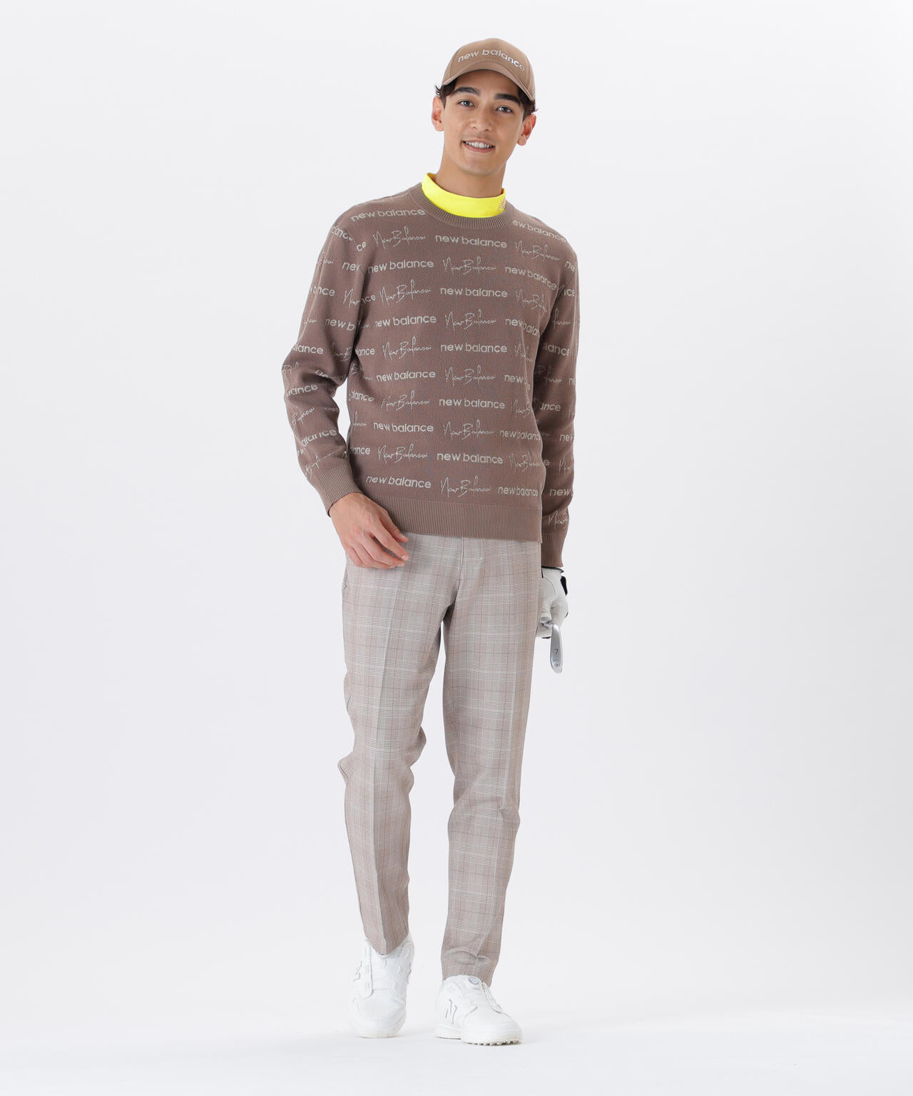 UV ストレッチ 長袖 モックネック プルオーバー (MENS) | new balance