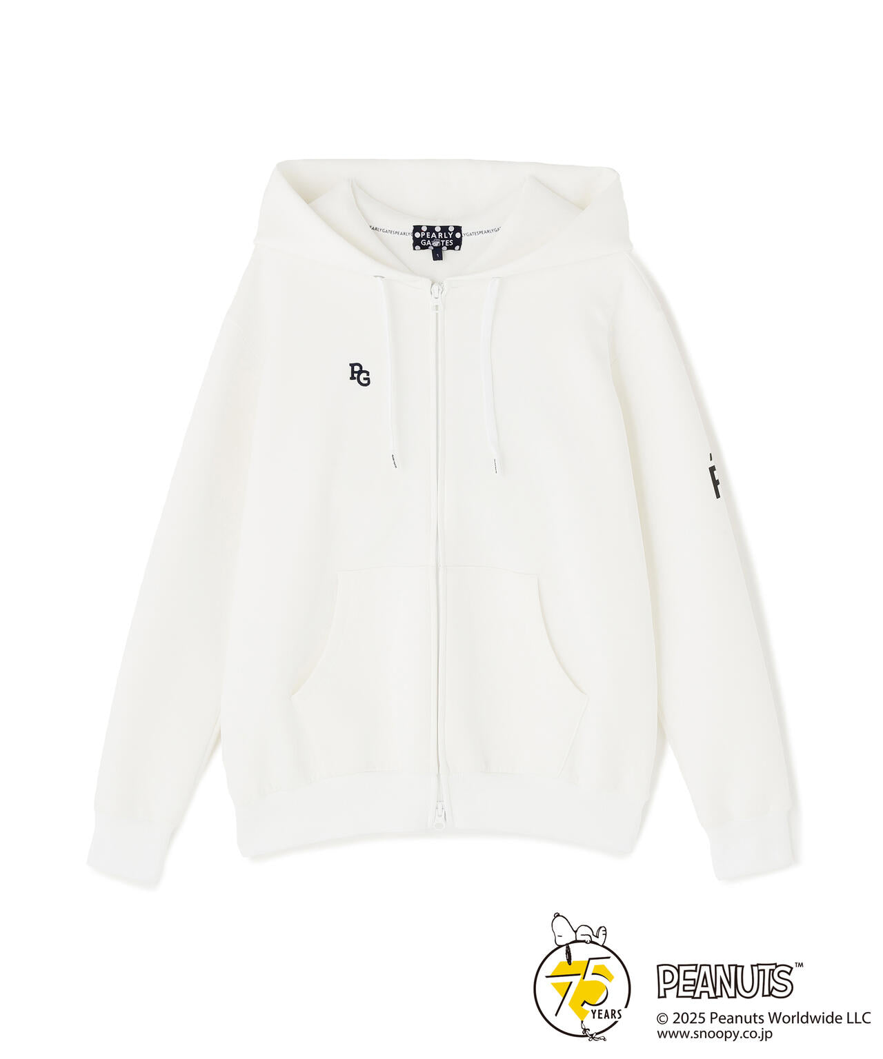 SNOOPY】COEコットンAir フルジップフーディ | PEARLY GATES（パーリー