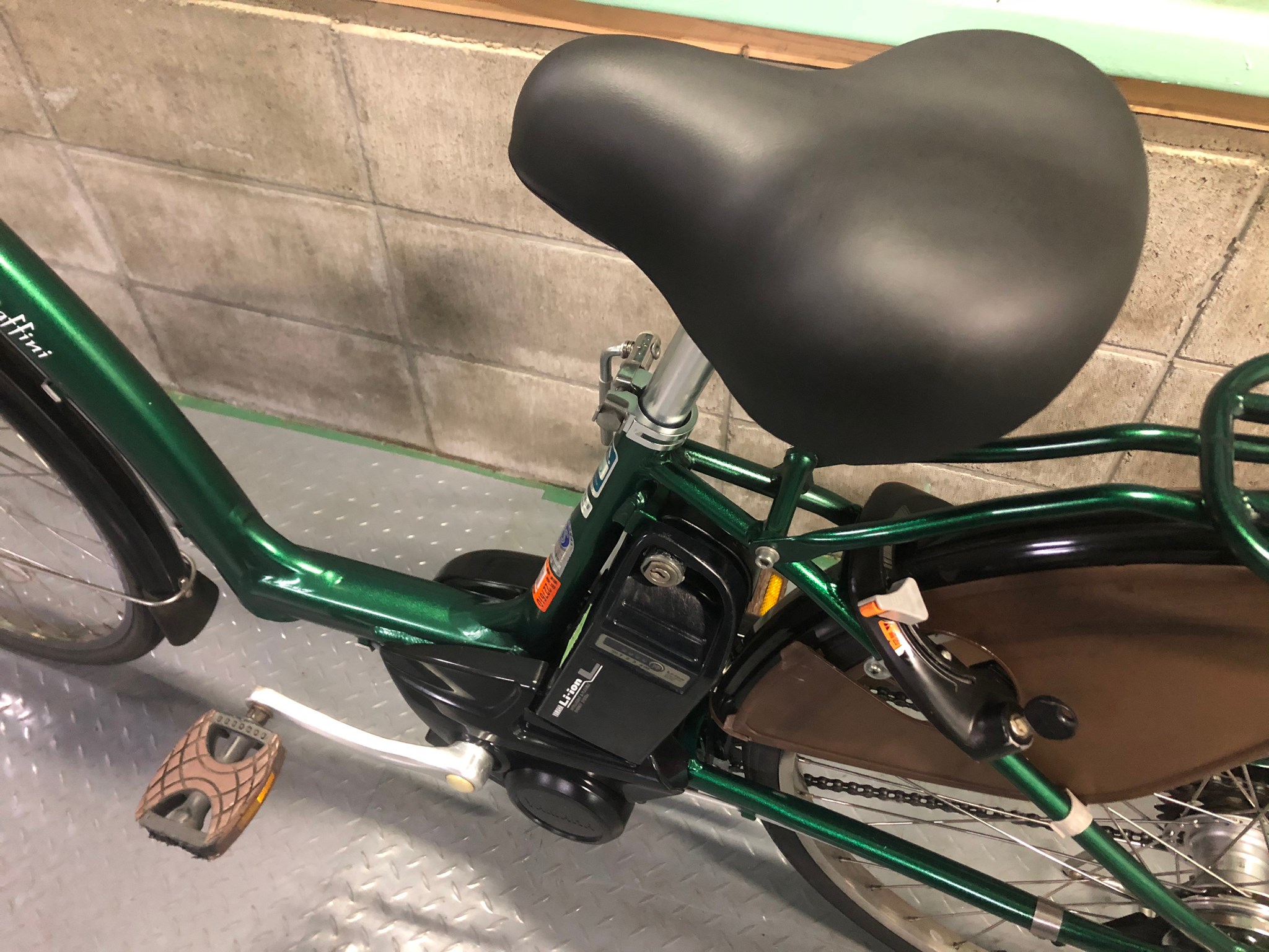 SOLD OUT】電動自転車 ヤマハ PAS ラフィーニ 26インチ 大容量8.1Ah 緑