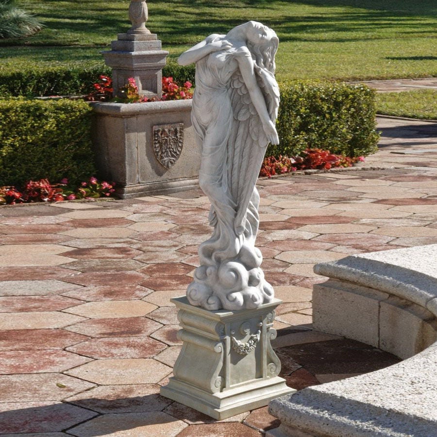 Design Toscano デザイントスカーノ 花輪を捧げ持つ平和の天使 Design