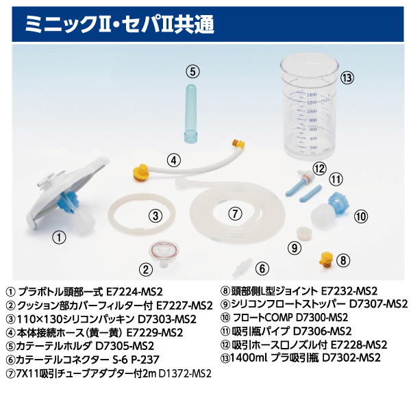 MSGooDs】商品詳細：・補充品／新鋭工業吸引器 | 当日発送！ - 医療