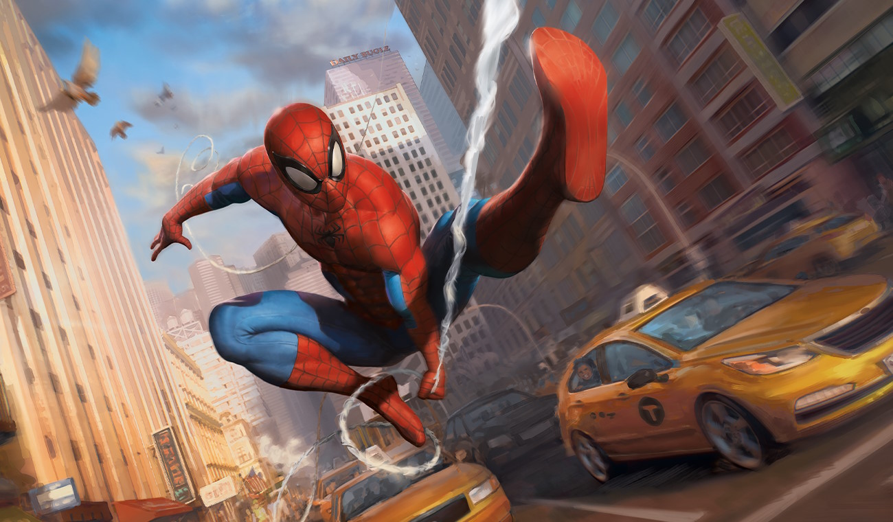 ☆新品未開封 シュリンク付き MTG スパイダーマン プレイブースター