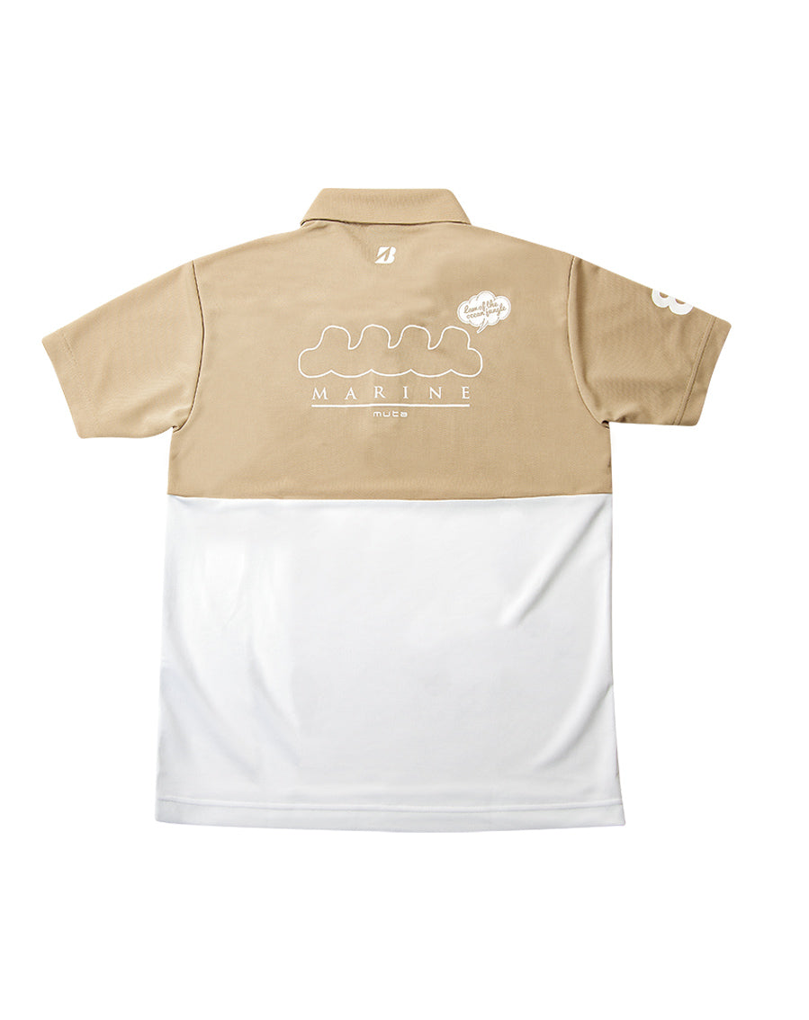 WEB限定］ブリヂストンゴルフ × muta MARINE バイカラーポロシャツ [全