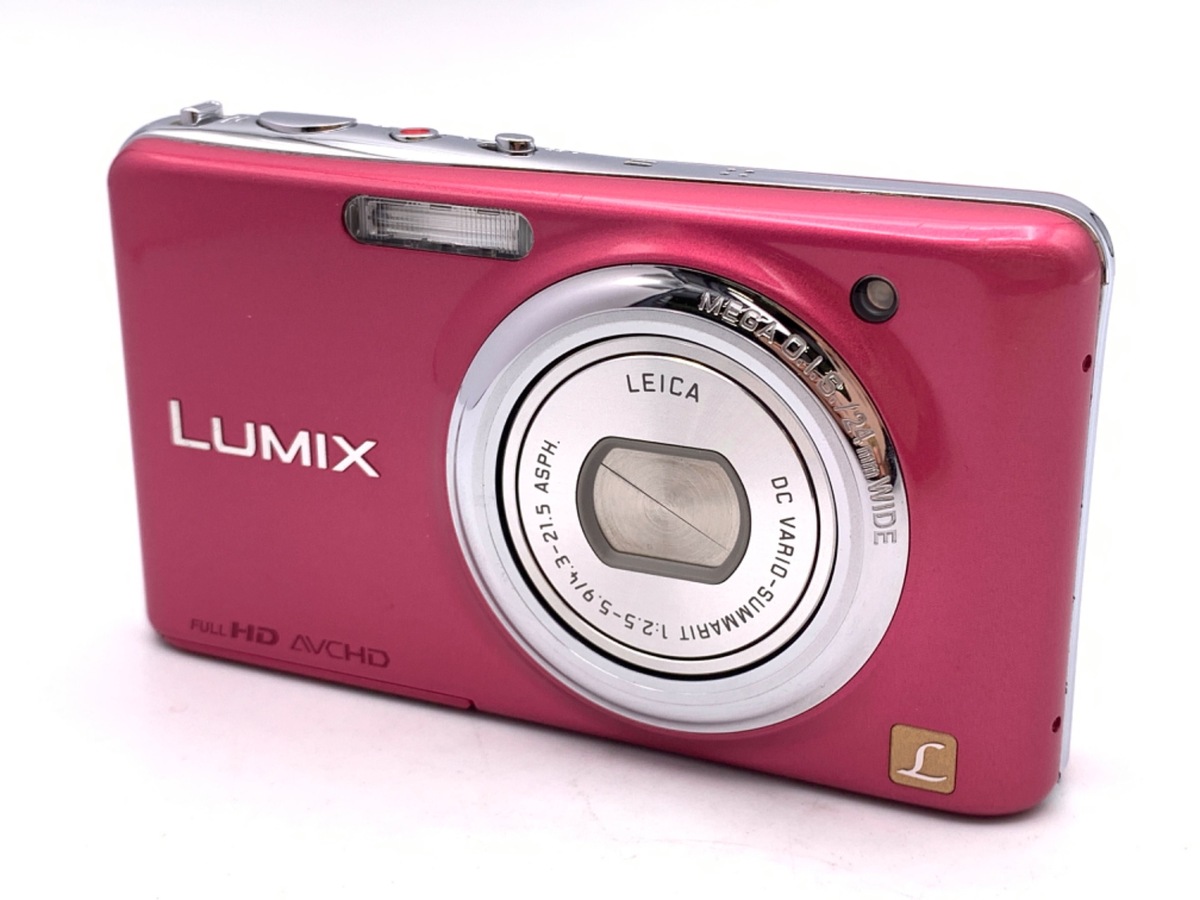 動作未確認】パナソニック LUMIX DMC-FS3 オールドコンデジ ピンク