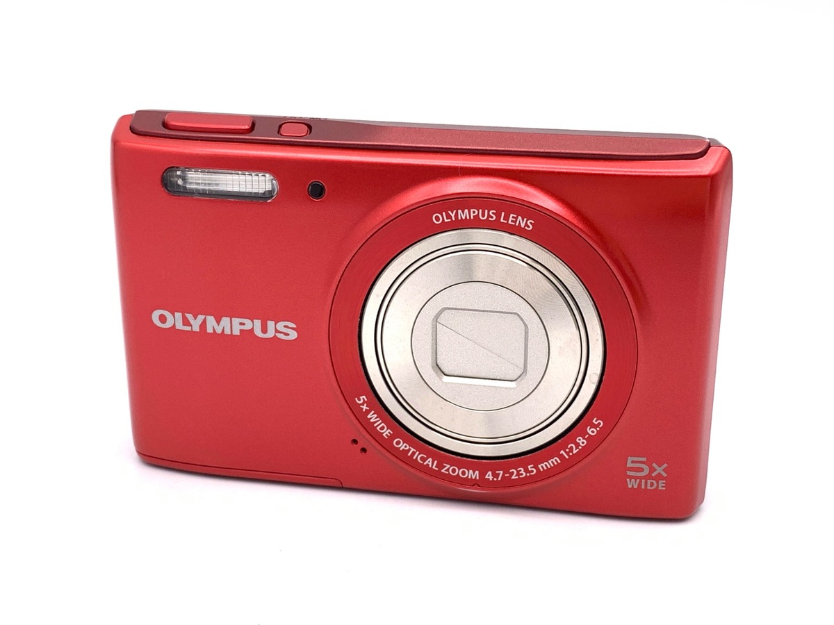 中古：C(やや難あり)】オリンパス STYLUS VG-180 (レッド)【1600万画素