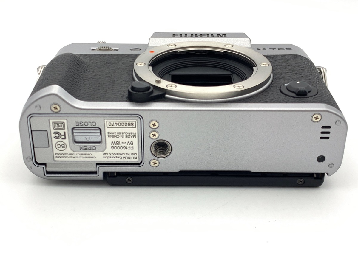 中古：B(並品)】フジフイルム X-T20 ボディ シルバー | 2448500039089